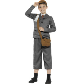 World War II Evacuee Boy Costume.
