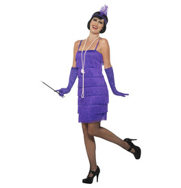 Flapper Costume Purple