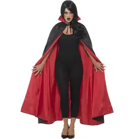 Reversible Vampire Cape, Black & Red