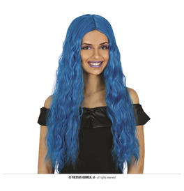 Wavey Blue Wig