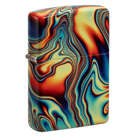 Colorful Swirl Design Zippo Lighter