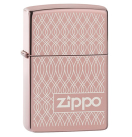 Geometric Pattern Design Zippo Lighter