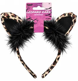 Leopard Ears Headband