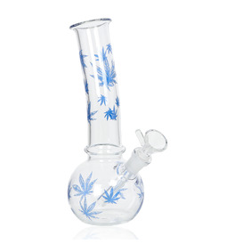 Small Leaf Design Bong 19cm