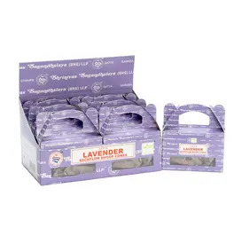 Satya Lavender Backflow Dhoop Cones (Box Of 6)