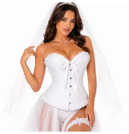 White Deluxe Corset