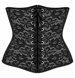 Black Lace Corset