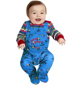 Chucky Baby Costume, Blue & Red