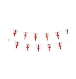 England Flag Triangle Bunting