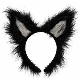 Black Wolf Ears