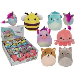 Squish Pet Keyrings 9cm