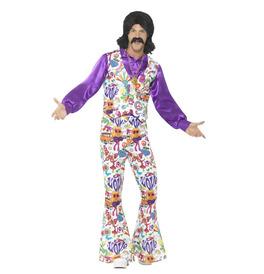 60s Groovy Hippie Suit Costume 