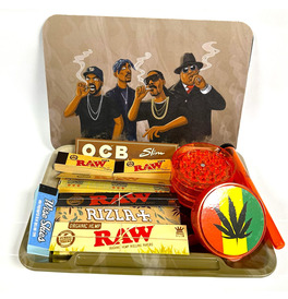 Rappers Rolling Tray Set with Lid 
