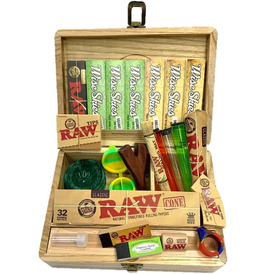 Wise Skies Jumbo Smoking Rolling Box Set 