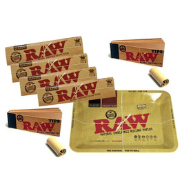 Raw Mini Rolling Tray Set
