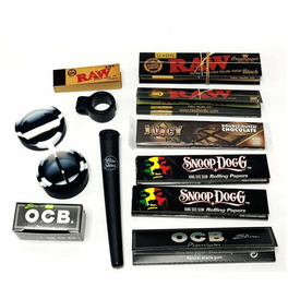 Black Rolling Accessories Bundle