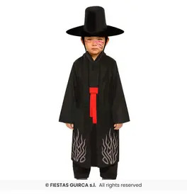 Black demon Children Costume
