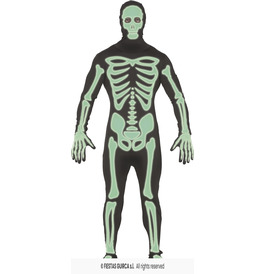 Glow in the Dark Skeleton Costume 