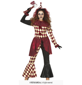 Horror Clown Costume 