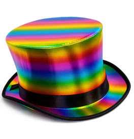 Rainbow Top Hat 