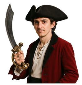 Pirate Cutlass Sword 48cm