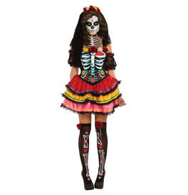 Day of The Dead Senorita Costume