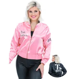 Grease Pink Ladies T Bird Reversible Jacket