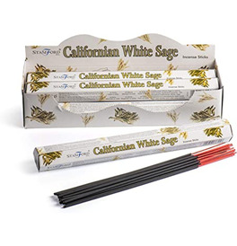 California White Sage Incense Sticks (Box Of 6)