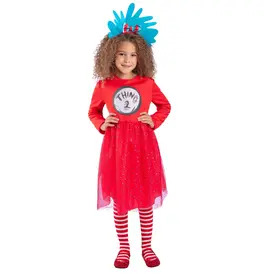 Dr Seuss Cat in the Hat Dress, Thing 1 & 2 Costume
