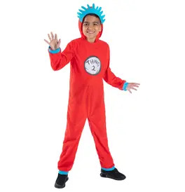 Dr Seuss Cat in the Hat , Thing 1 & 2 Costume