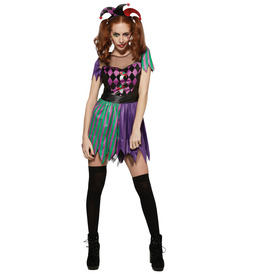 Harlequin Jester Costume