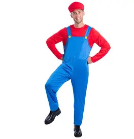 Red Plumber Costume