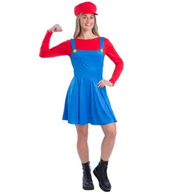 Red Plumber Costume