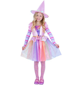 Pastel Rainbow Witch Costume