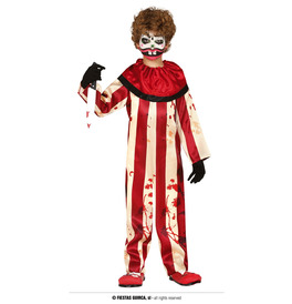 Striped Clown Costume