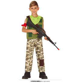 Gamer Mercenary Costume 