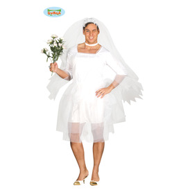Adult Male Bride Costume