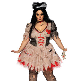Deadly Voodoo Doll Costume Plus Size