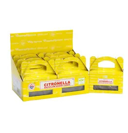 Satya Citronella Backflow Dhoop Cones (Box of 6)