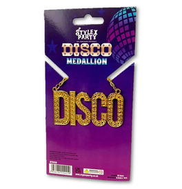 Disco Pendant Necklace