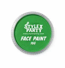 Green Face Paint 18g | Water-Based, Safe & Vibrant Color