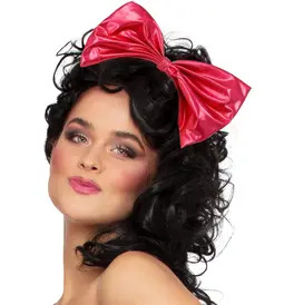 80s Metallic Pink Headband