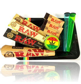 Wise Skies & Raw Rolling Tray Gift Set 