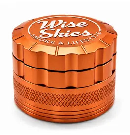 Wise Skies Zooza 4-Part Grinder Orange