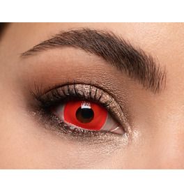 Mesmereyez Mini Sclera Red Contact Lenses