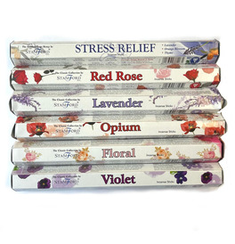 Stamford 6 Pack Floral Incense Stick Bundle