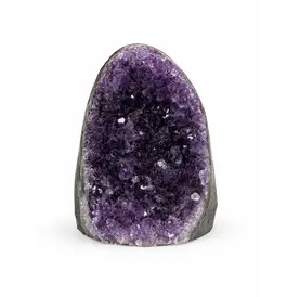 Crystal Amethyst Geode 570G 10cm Height 