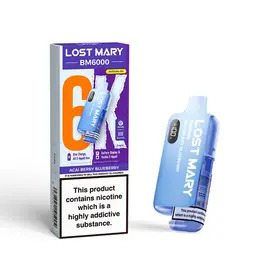 LOST MARY BM6000 Pre-filled Pod Kits - Acai Berry Blueberry