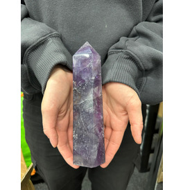 Amethyst Column Tower Large 855G (7.7" approx)