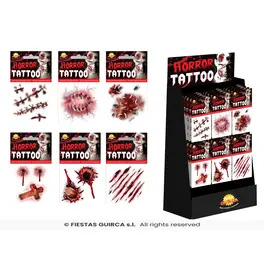 Assorted Design Horror Tattoos 